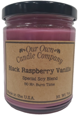 Black Raspberry Vanilla Jar Candle 7oz