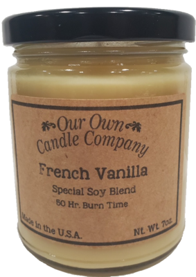 French Vanilla Jar Candle 7oz