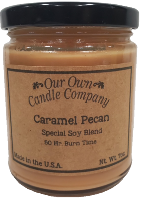 Caramel Pecan Jar Candle 7oz