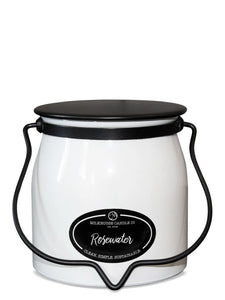 Butter Jar 16 oz: Rosewater
