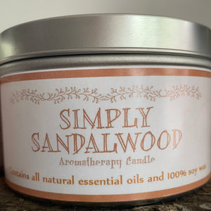 Sandalwood Aromatherapy Candle