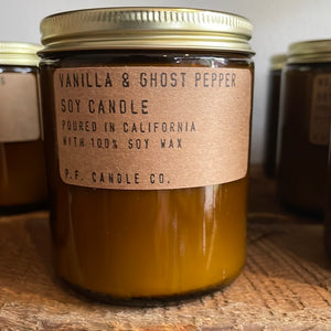 Vanilla and Ghost Pepper Candle