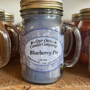 Blueberry Pie Mason Candle