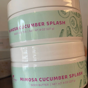 Mimosa Cucumber Splash Body Butter 8 oz