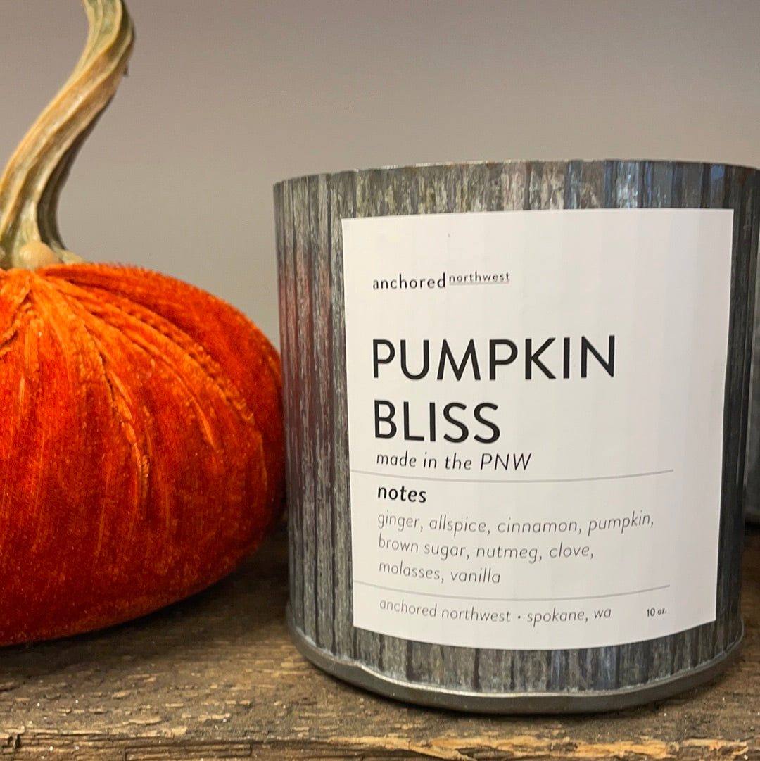 Pumpkin Bliss 10oz Tin Woodwick Candle