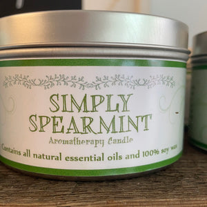 Spearmint Aromatherapy Candle