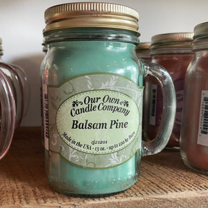Balsam Pine Mason Candle