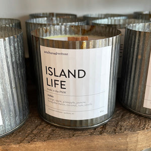 Island Life 10oz Tin Woodwick Candle